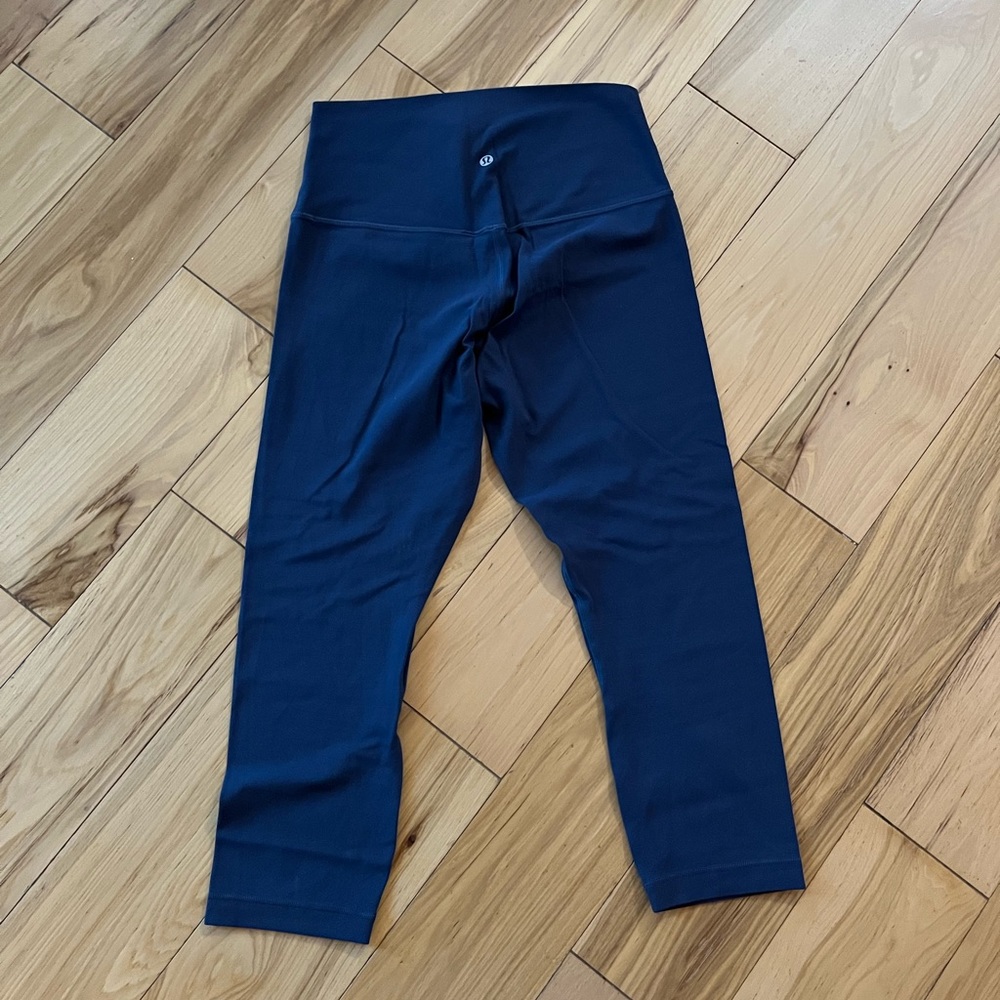Lululemon Align Crop *21" cadet blue